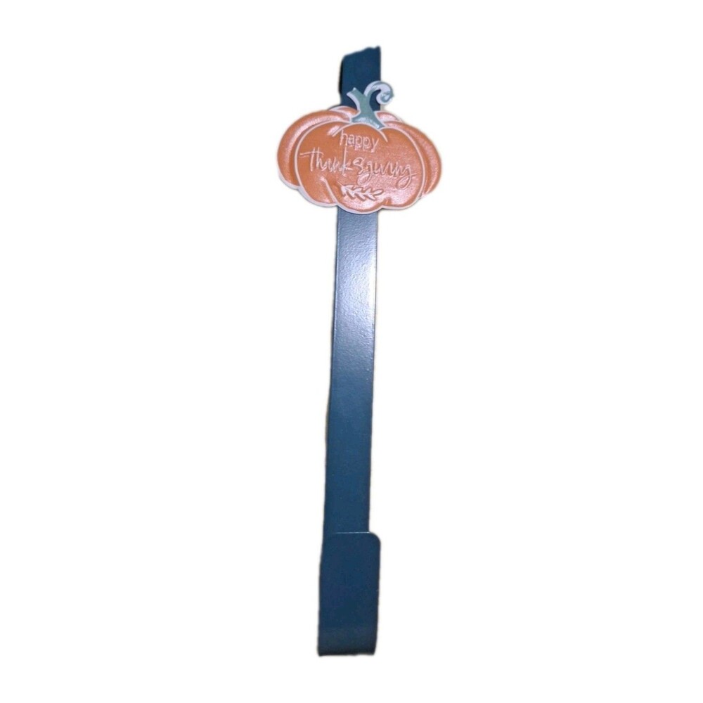Wreath DG Hanger Happy Thanksgiving Pumpkin 15"